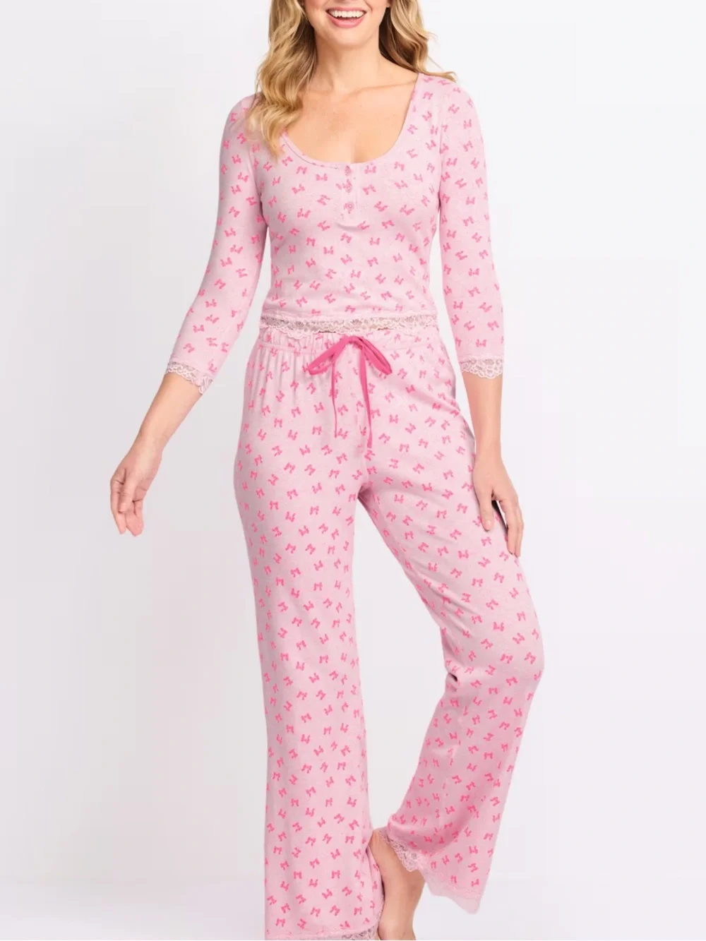 Intimately Free People Matching Pajama Set